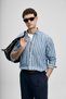 Kamer Men's Basic Shirt Regular Fit Blue - 5