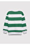 Tenis Society Printed Green Sweatshirt 6S10170-71697 - 3