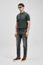 Quel Smart Jean Men's Trousers Slim Fit Gray - 3