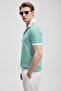 Landon Smart Men's Polo T-Shirt Green - 5
