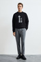 Alfred Men's Sweatshirt Black - 4
