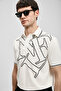 Parker Smart Men's Polo T-Shirt Off-White - 5