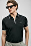 Chase Smart Men's Polo T-Shirt Black