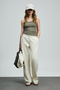 Nora Women's Knitted Undershirt Khaki - 2