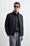 Andy Men's Goose down Inflatable Coat Black - 3