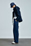 Navasa Women's Linen Trousers Navy Blue - 4