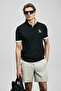 Zane Smart Men's Polo Shirt Black - 5
