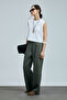 Hestia Women's Linen Trousers Khaki - 3