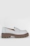 Anna Women's Leather Shoes Ecru