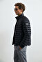 Andy Men's Goose down Inflatable Coat Black - 5