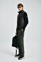 Glenn Goose Feather Men's Coat Black - 2