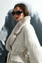 Hermes Goose down Women's Coat Stone - 6
