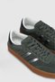 Davıd Men's Leather Sneaker Shoes Light Green - 5