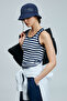 Lelan Women's Cotton T-Shirt Navy Blue - 4