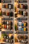 2 Pcs Spice Rack Holder Spice Rack Spice Rack Stand with Black Adhesive - 6