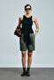 Mınıoto Women's Modal Blended T-Shirt Black - 2