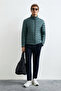 Andy Men's Goose down Inflatable Coat Green - 5