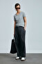 Safar Women's Cotton Trousers Gray - 5