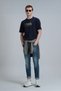 Joy Smart Jean Men's Trousers Slim Fit Blue - 3