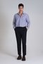 Strıt Men's Basic Shirt Slim Fit Navy Blue - 4