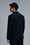 Peler Sports Men's Blazer Jacket Slim Fit Navy Blue - 6