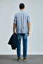 Mattias Smart Jean Men's Trousers Slim Fit Blue - 6
