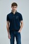Navy Blue Everes Smart Men's Polo T-Shirt - 2