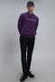 Lowe Men's Sweatshirt Plum - 2