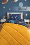Mars |   Space Patterned Wellsoft Double-Sided Single Duvet with Pillowcase |   Bedspread |   Quilt |   Pillowcase |   2 Pieces - 2