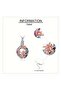 1PCS Lotus Crystal Urn Necklaces For Pet Ashes Container Round Cremation Keepsake Jewelry For Pet Me - 5