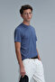 Sarder Men's Basic T-Shirt Blue - 5