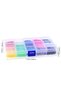 9700Pcs Multi-Colored 9700PCS Nail Rhinestones, 15 Colors 3mm Flat Bottomed Circular Resin Rhineston - 2