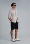Peler Sports Men's Chino Shorts Slim Fit Black - 3