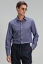 Benjamin Men's Smart Shirt Slim Fit Navy Blue