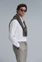 Pitaya Men's Linen Shirt Comfort Fit White