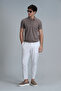 Laon Smart Men's Polo T-Shirt Slim Fit Earth - 4