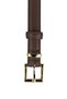 Women's Thin Square Gold Buckle Belt - Basic Trouser Skirt Belt - 3