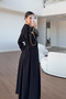Black Linen Ayrobin Set - 8607 - 4
