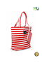 Zebra Pattern Fashion Bag – Stylish Trendy Handbag with Durable Material for Daily Use, Travel & Casual Outings - Red - 4