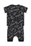 Car Baby Boy Black Summer T-Shirt Capri Shorts Set - 4