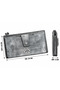 Women's Genuine Leather Wallet with Multiple Compartments, Zipper, Large Size Card Holder and Passport Wallet - 3