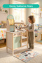 Wooden Montessori Educational Children's Kitchen with Led Stove - 5
