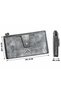 Unisex Genuine Leather Wallet with Multiple Compartments, Zipper, Large Size Card Holder and Passport Wallet - 3