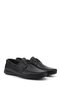 Men's Black Rok Genuine Leather Lace-Up Shoes - 3