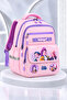 Set of 3 Primary School Bags for Girls, Patterned Set, Foil-Lined, First School Backpack for Girls - 3