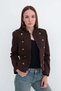 Padded Buttoned Jacket C7804 - 5