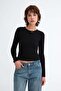Long Sleeve Modal Blouse B06048 - 2