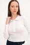 Polo Neck Buttoned Blouse B1848 - 4