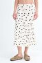 Polka Dot Satin Skirt E18165 - 2