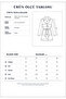 Women's Faux Leather Belted Trench Coat - 8
